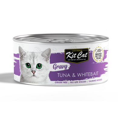 Kit Cat Gravy- Lata de atún con chanquetes