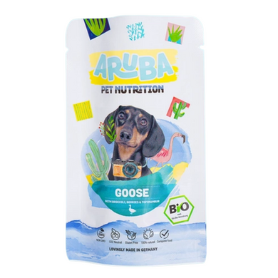 comida húmeda para perros ganso aruba