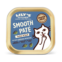 Cargar imagen en el visor de la galería, Lily&#39;s Kitchen Smooth Paté para gatos - Tarrina de Pavo y Pato