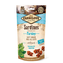 Cargar imagen en el visor de la galería, Bocaditos semi-húmedos de sardinas con perejil para gatos - Tres Trufas