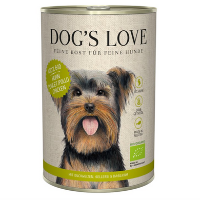 Lata Dog's Love Bio Pollo Ecológico - Tres Trufas