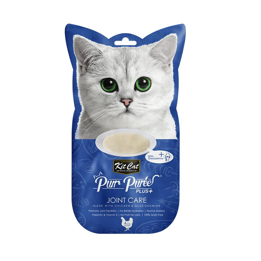 Kit Cat - Purr Puree PLUS -  Snacks funcionales