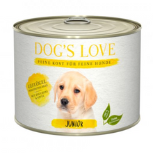 Cargar imagen en el visor de la galería, Dog&#39;s Love Junior - Lata Aves Corral, Calabacín y Manzana