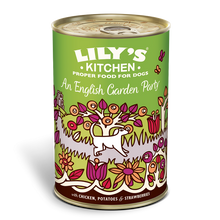 Cargar imagen en el visor de la galería, Lily&#39;s Kitchen An English Garden - Lata de Pollo y Fresas