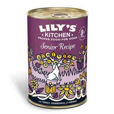 Lily's Kitchen Senior Recipe - Lata de Pavo y Arándanos