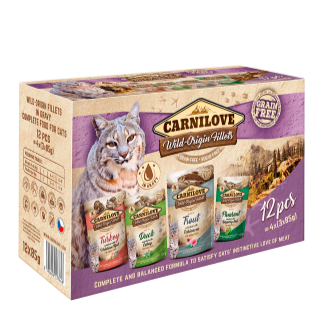 Carnilove Pouch gato - Multipack comida húmeda gatos