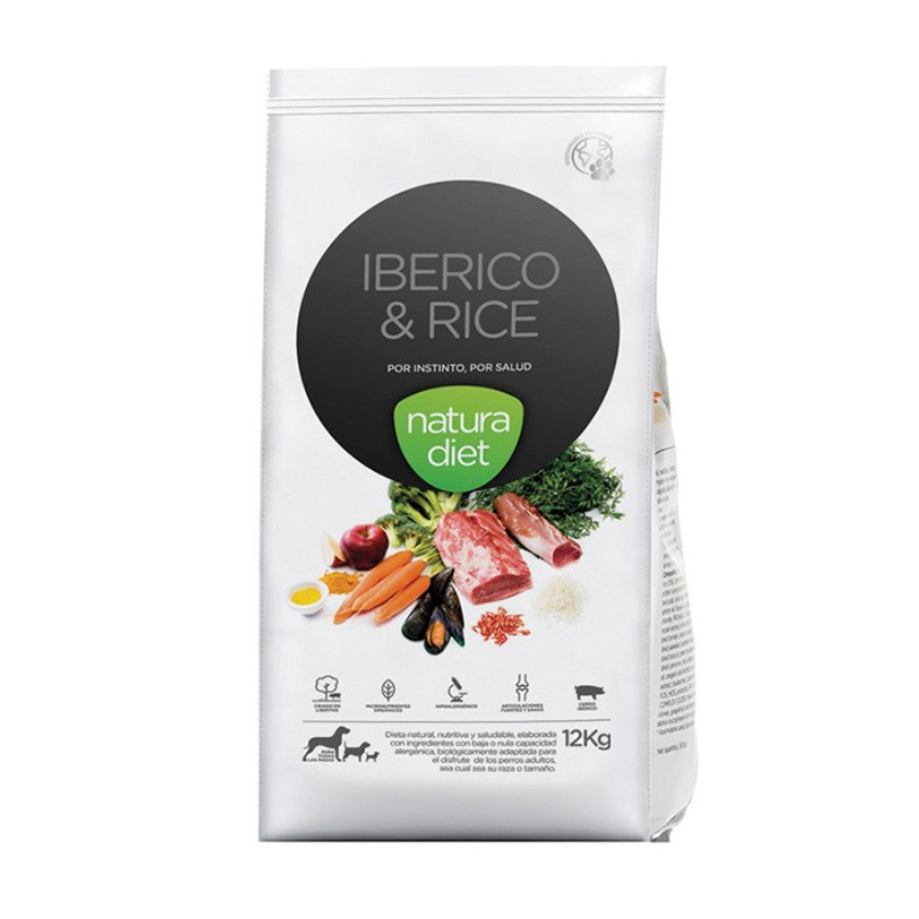 Natura Diet perros iberico arroz