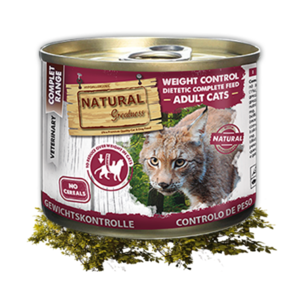 Natural Greatness - Lata Control de peso para gatos