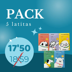 Canumi - Pack 5 latas de pescado