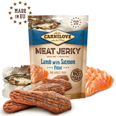 Carnilove Jerky - Filetes de cordero y salmón