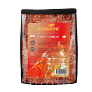 Nutricione - Menú Barf de Toro y Conejo para gatos