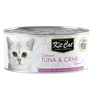 Kit Cat - Lata de atún con cangrejo