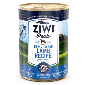 lata cordero para perros comida húmeda ziwipeak