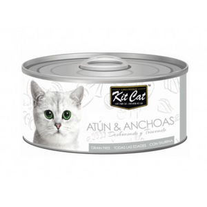 Kit Cat - Lata de atún con anchoas
