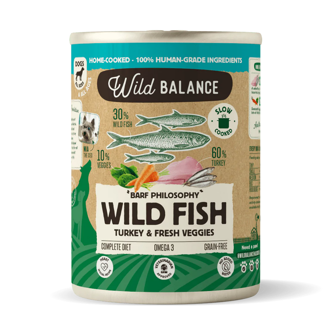 Wild Balance - Lata de pescado y pavo