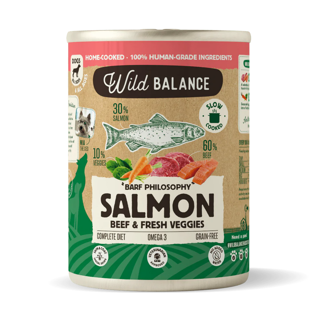 Wild Balance - Lata de salmón y ternera