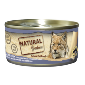 Natural Greatness lata gato - pescado de mar