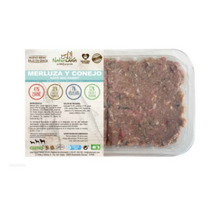 Naturcanin - Menú Barf de Merluza y conejo