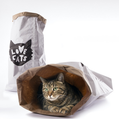 bolsa juguete para gatos love cats bag