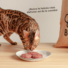 Cargar imagen en el visor de la galería, Wild Balance - Menú Barf para gatos de ternera